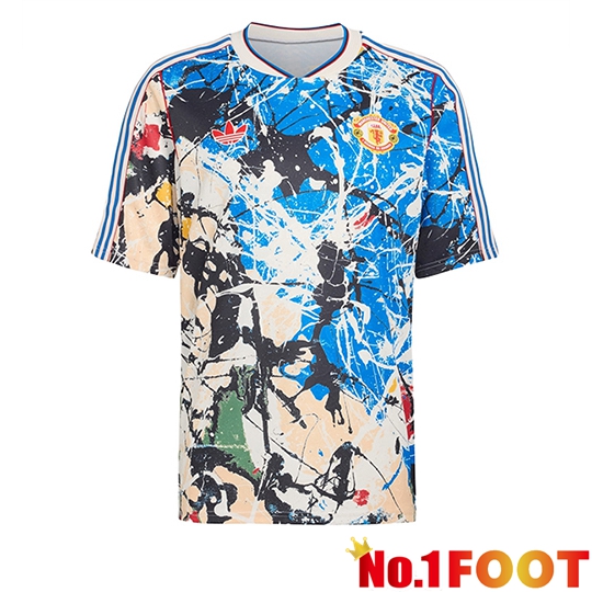 Manchester United Soccer Jersey Special Edition Blue 2025/2026