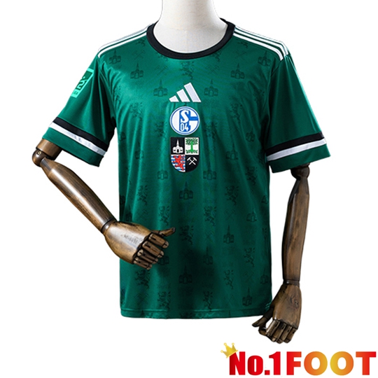 Schalke 04 Soccer Jersey Special Edition Green 2025/2026