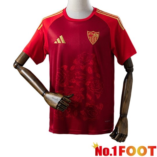 Sevilla FC Soccer Jersey Special Edition Red 2025/2026