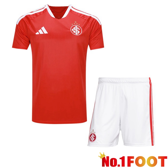 SC Internacional Kids Home Soccer Jersey Red 2026/2027