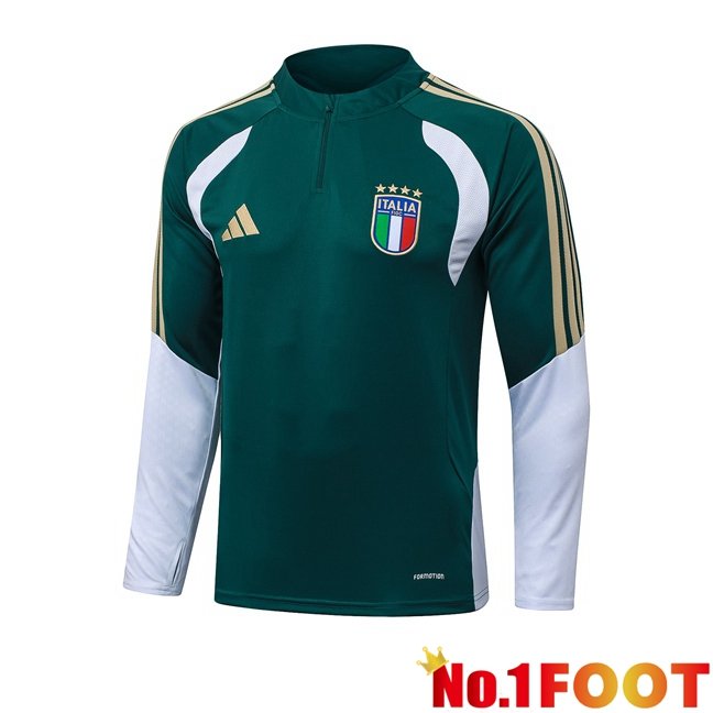 Italy Training Sweatshirt Green 2026/2027