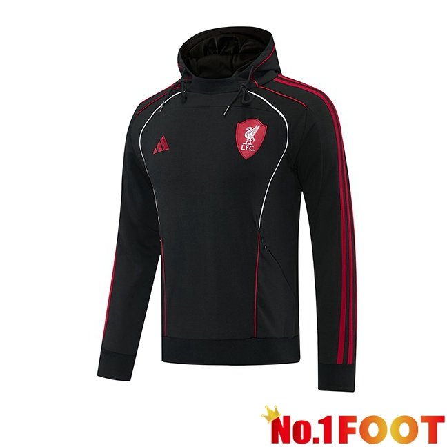 FC Liverpool Training Sweatshirt Hoodie Black 2026/2027