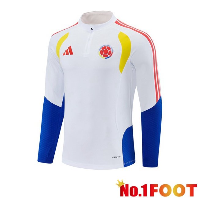 Colombia Training Sweatshirt White 2026/2027