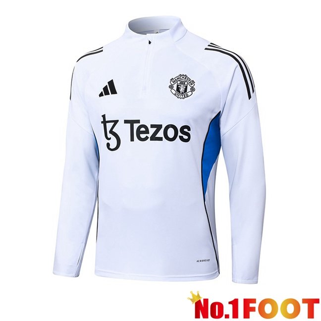 Manchester United Training Sweatshirt White 2026/2027