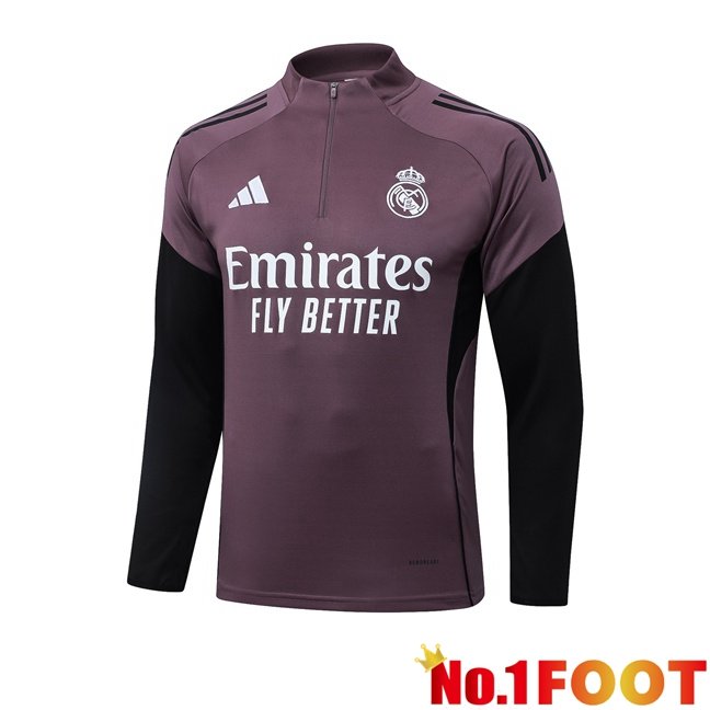 Real Madrid Training Sweatshirt Purple 2026/2027