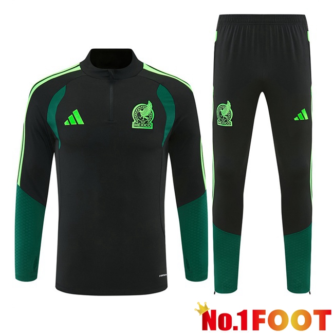 Mexico kit Training Tracksuit Black 2026/2027
