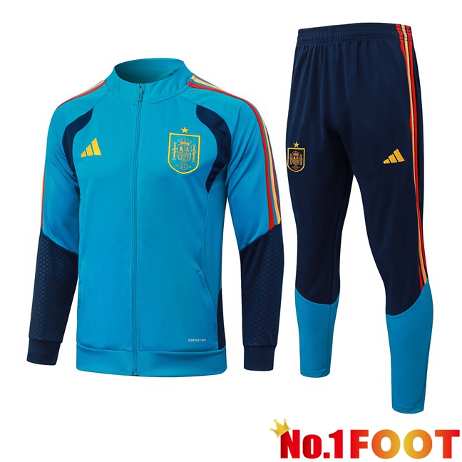 Spain kit Training Jacket Suit Blue 2026/2027