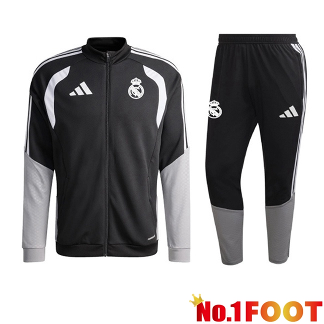 Real Madrid kit Training Jacket Suit Grey 2026/2027