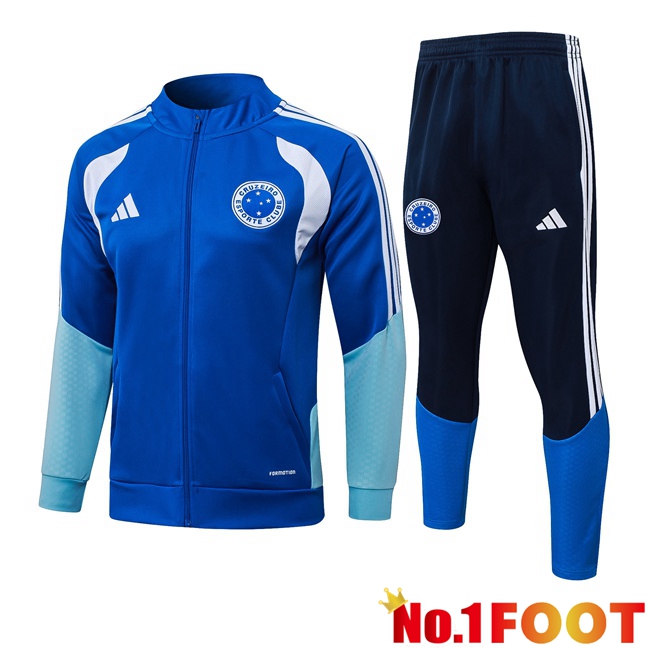 Cruzeiro EC kit Training Jacket Suit Blue 2026/2027