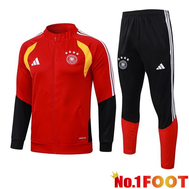 Germany kit Training Jacket Suit Red 2026/2027