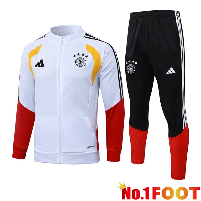 Germany kit Training Jacket Suit White 2026/2027