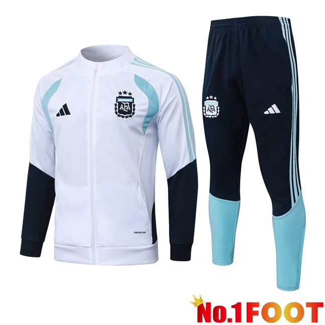 Argentina kit Training Jacket Suit White 2026/2027