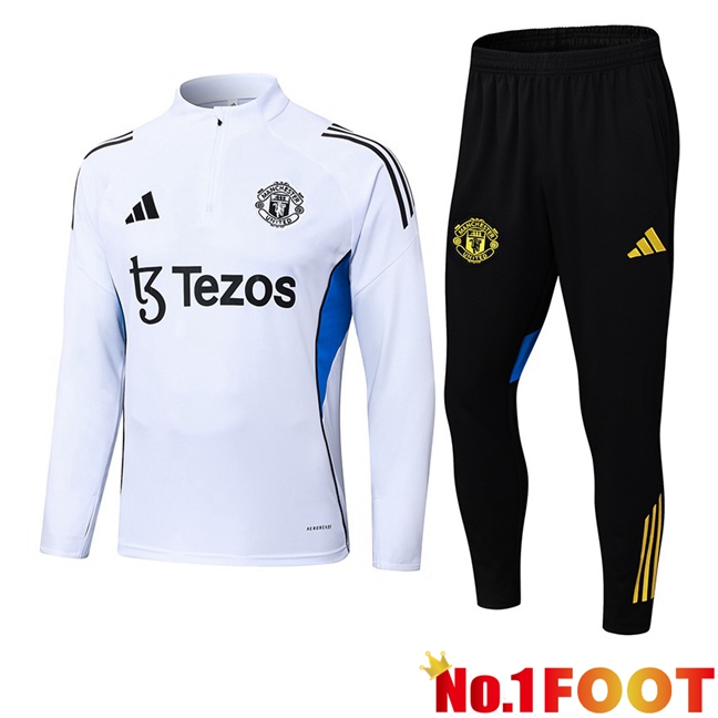 Manchester United kit Training Tracksuit White 2026/2027