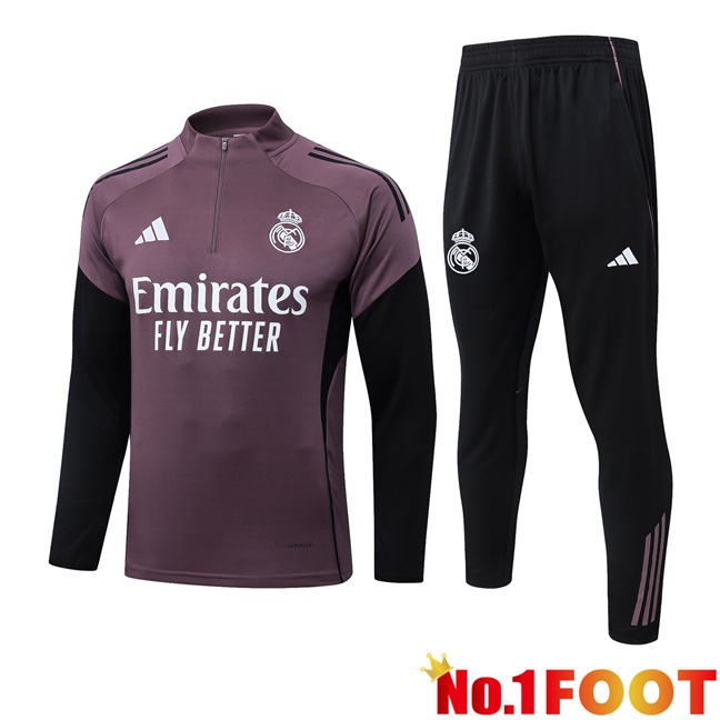 Real Madrid kit Training Tracksuit Purple 2026/2027