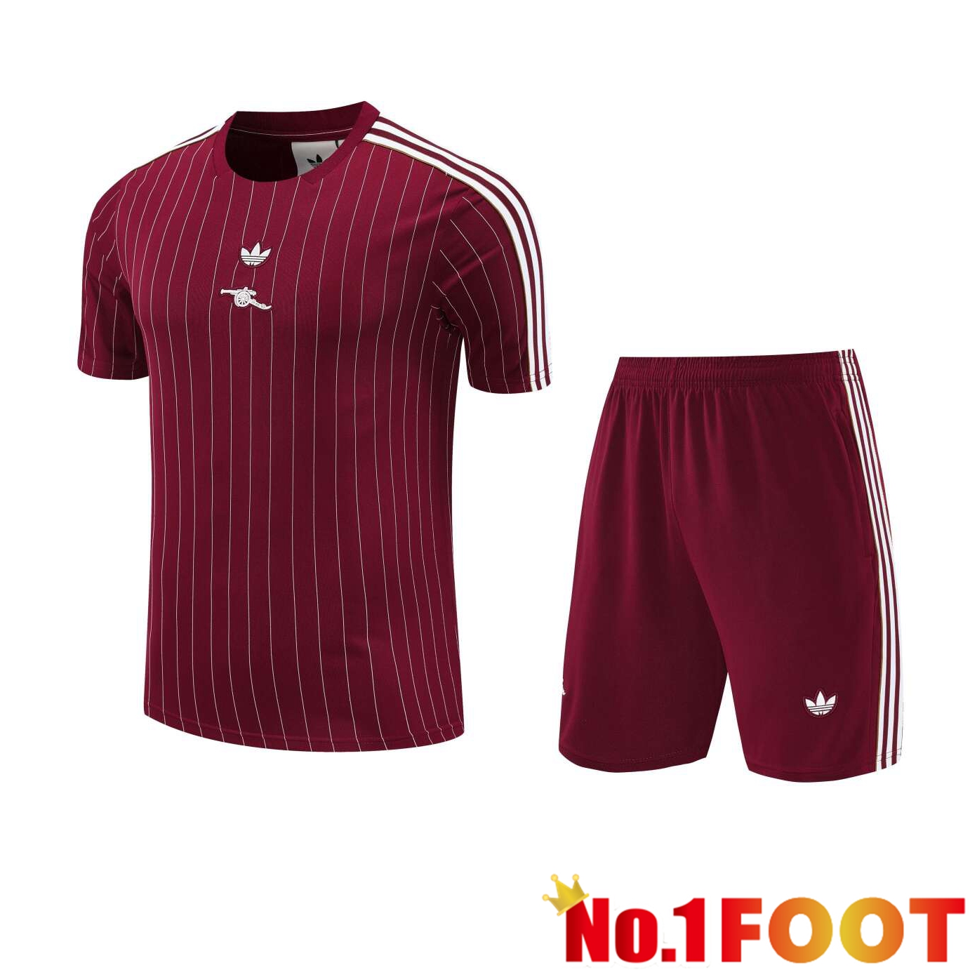 Arsenal kit Training T Shirt + Shorts Red 2026/2027