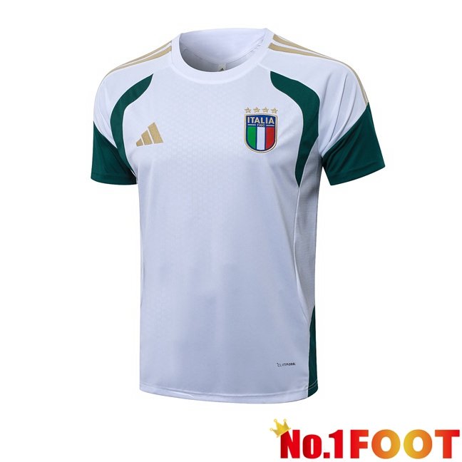Italy Training T Shirt White 2026/2027