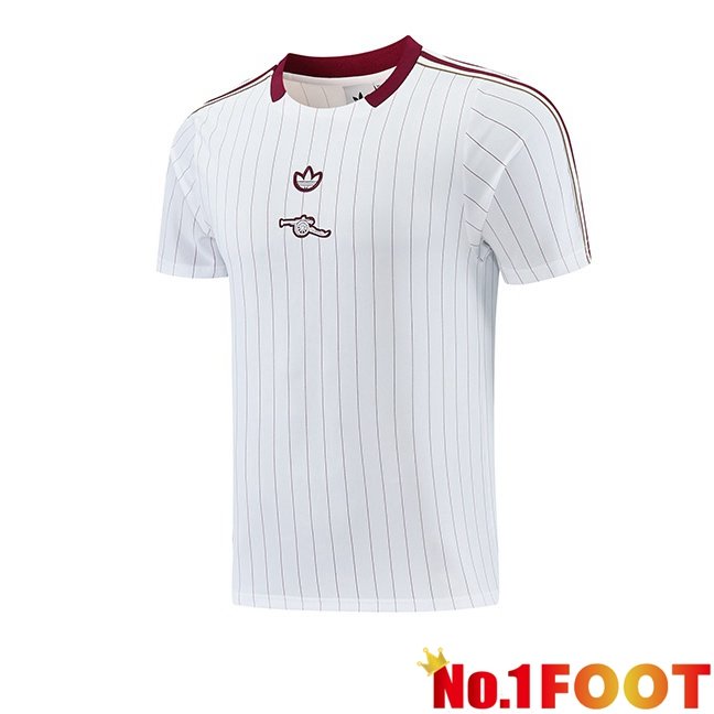 Arsenal Training T Shirt White 2026/2027