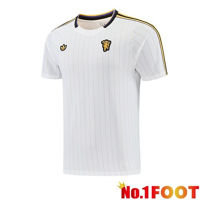 Manchester United Training T Shirt White 2026/2027