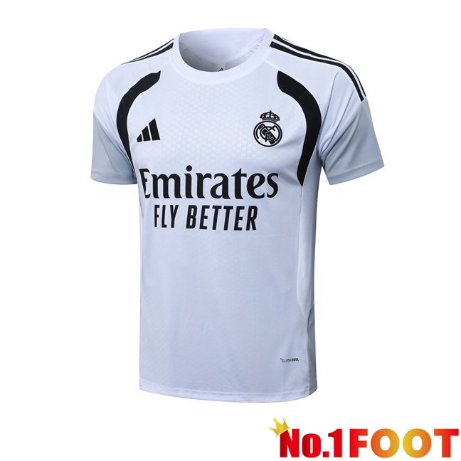 Real Madrid Training T Shirt White 2026/2027