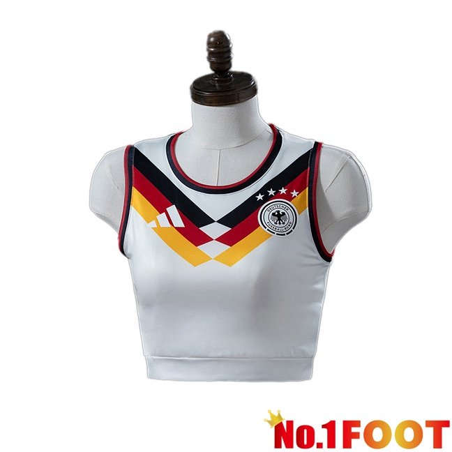 Germany Court Women Home Soccer Jersey White 2026/2027