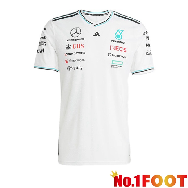 Formule 1 Mercedes-Jersey White 2025/2026