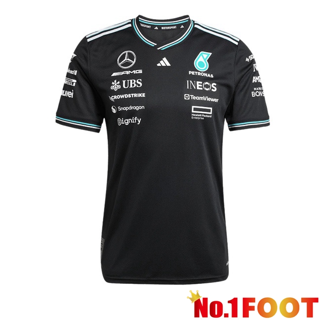 Formule 1 Mercedes-Jersey Black 2025/2026