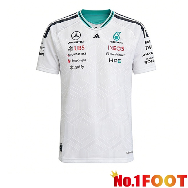 Formule 1 Mercedes-Jersey White 2025/2026