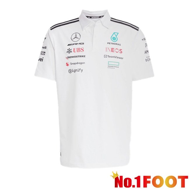 Formule 1 Mercedes-AMG Polo White 2025/2026