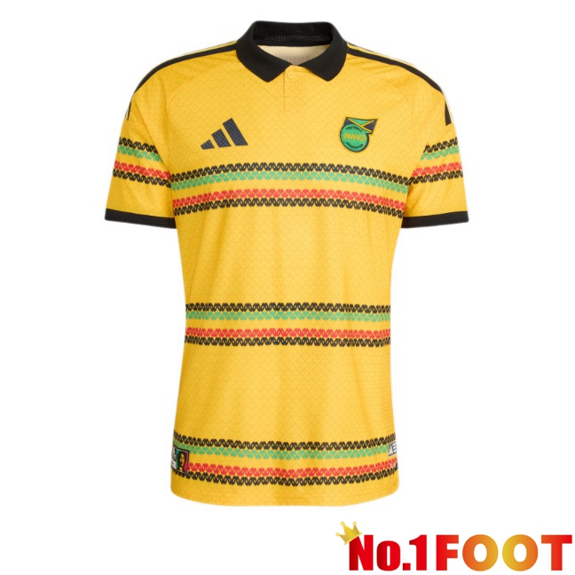 Jamaica Home Soccer Jersey Yellow 2026/2027