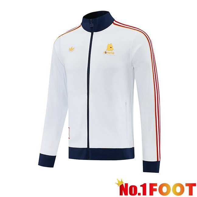 AS Rome Training Jacket White 2026/2027