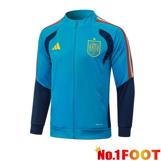 Spain Training Jacket Blue 2026/2027