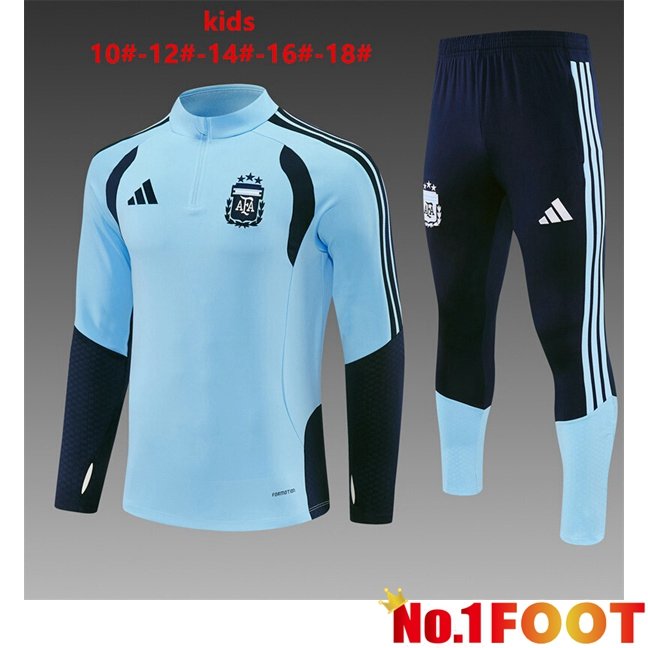 Argentina Kids kit Training Tracksuit Blue 2026/2027
