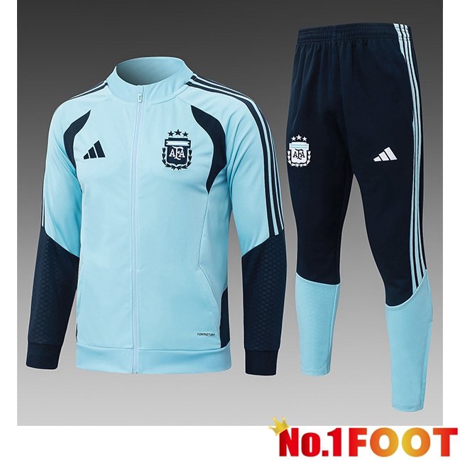 Argentina Kids kit Training Jacket Suit Blue 2026/2027