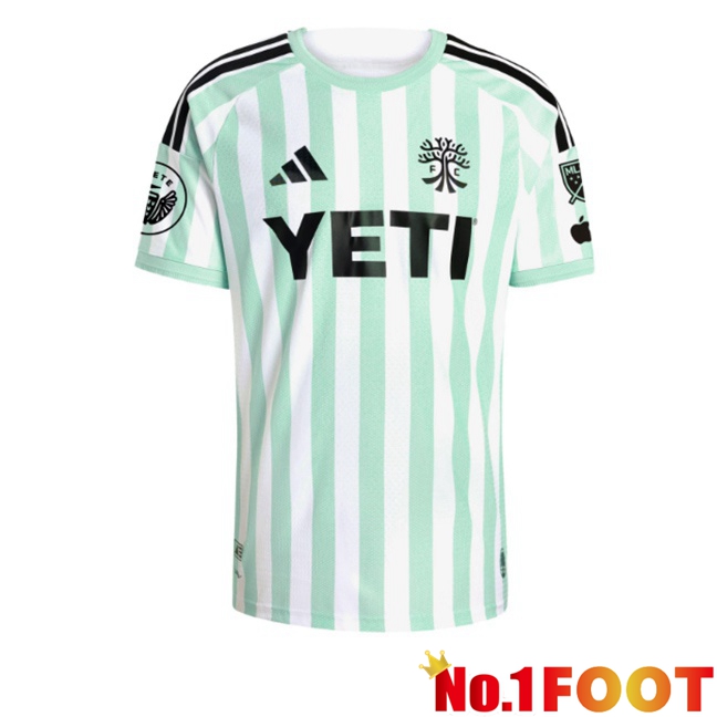Austin FC Away Soccer Jersey White Green 2026/2027