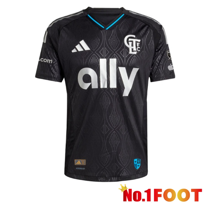 Charlotte FC Away Soccer Jersey Black 2026/2027