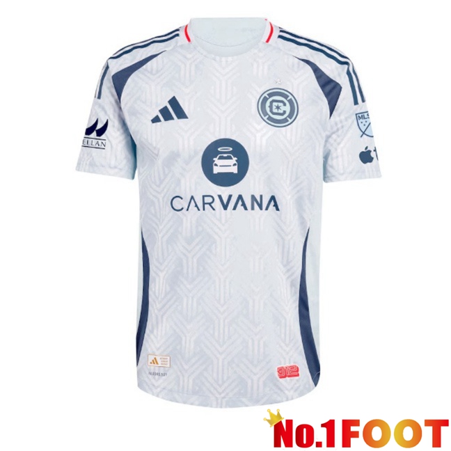 Chicago Fire FC Away Soccer Jersey White 2026/2027