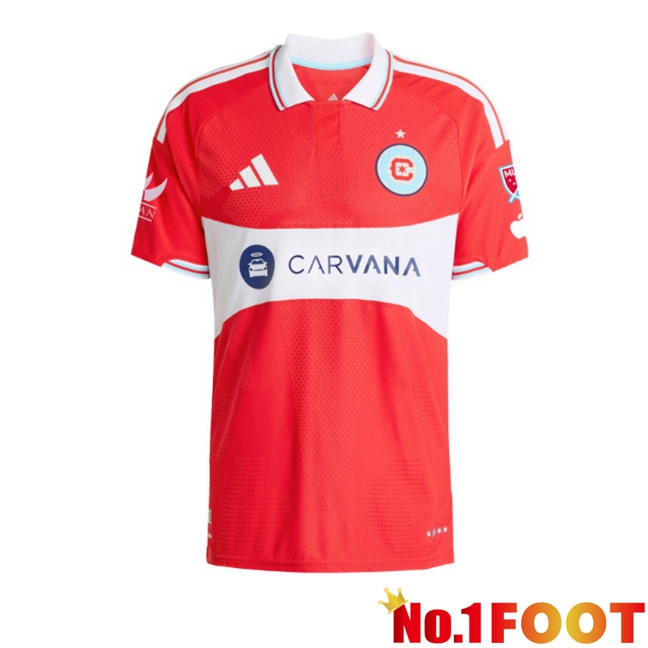 Chicago Fire FC Home Soccer Jersey Red 2026/2027