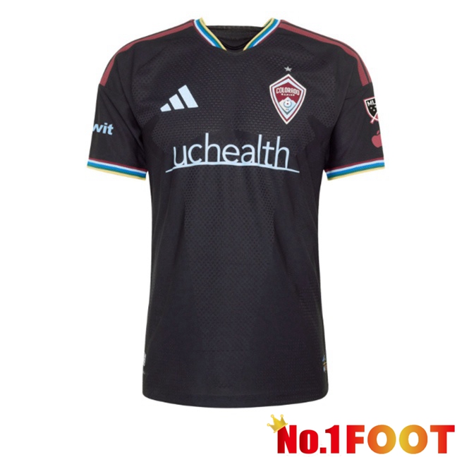 Colorado Rapids Home Soccer Jersey Black 2026/2027