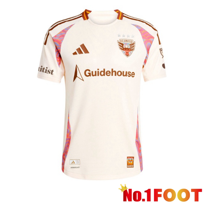 D.C United Away Soccer Jersey White 2026/2027