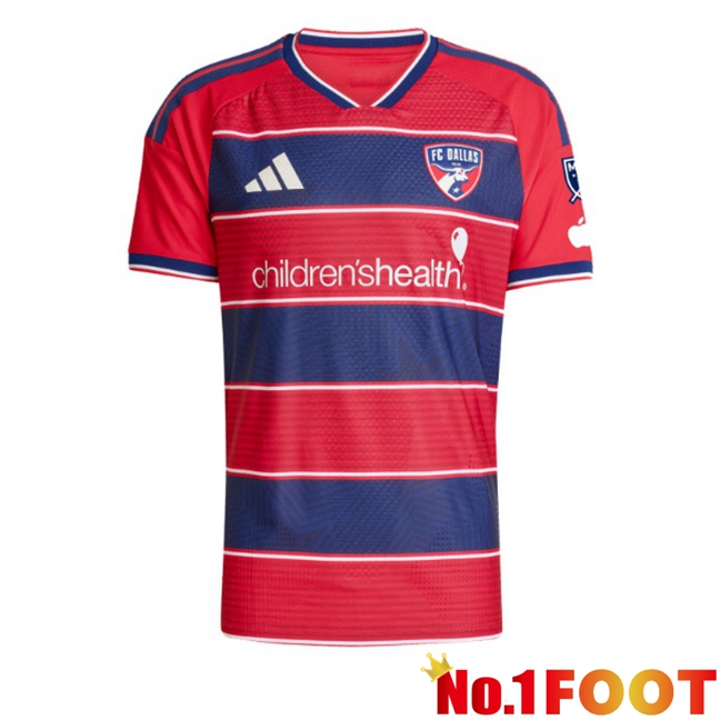 FC Dallas Home Soccer Jersey Red Blue 2026/2027