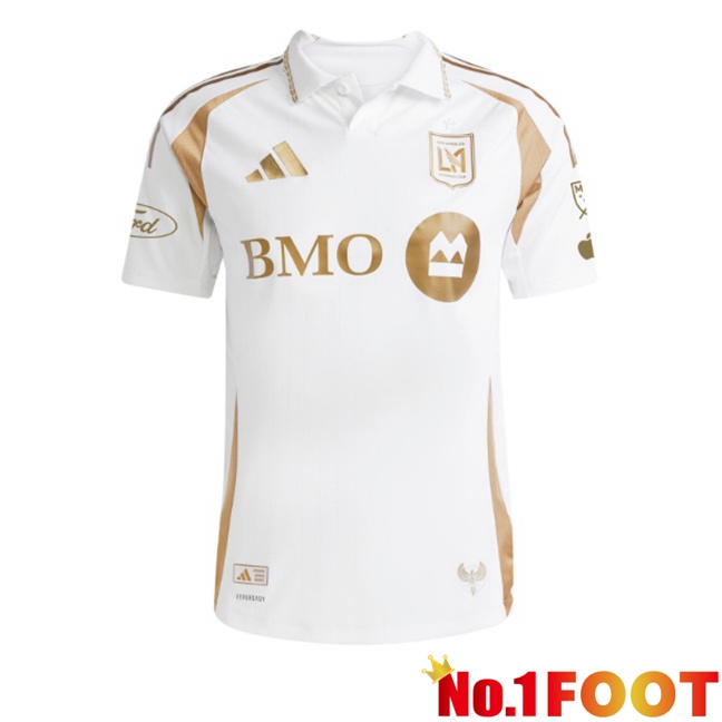 Los Angeles FC Away Soccer Jersey White 2026/2027