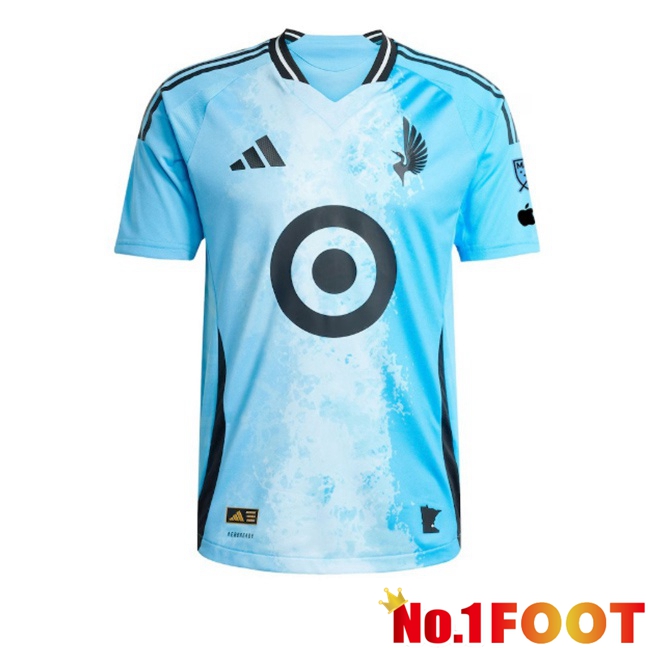 Minnesota United Away Soccer Jersey Blue White 2026/2027
