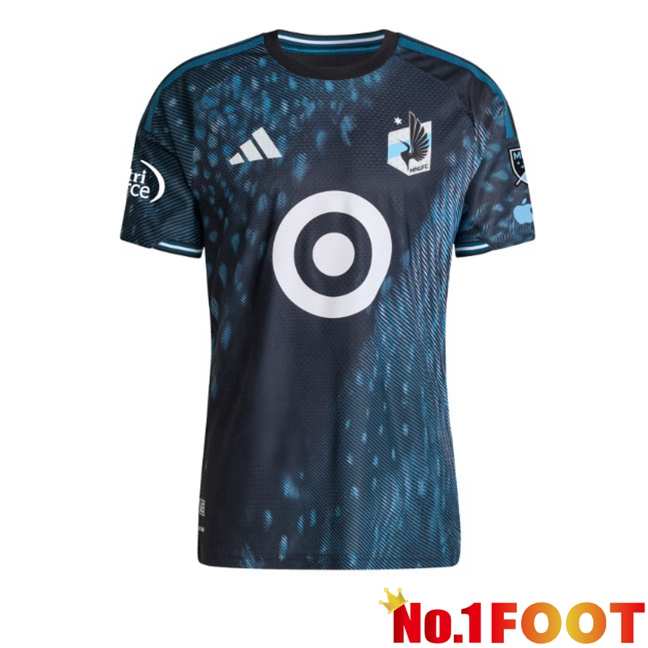 Minnesota United Home Soccer Jersey Black Blue 2026/2027