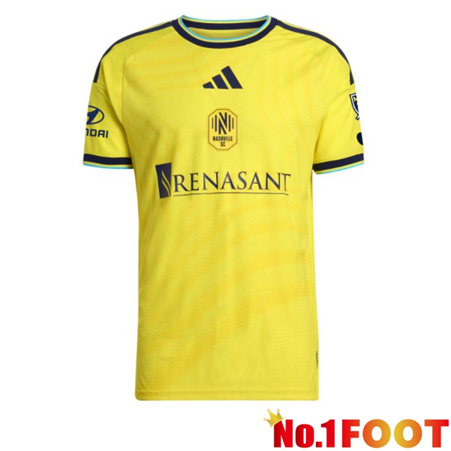 Nashville SC Home Soccer Jersey Yellow 2026/2027
