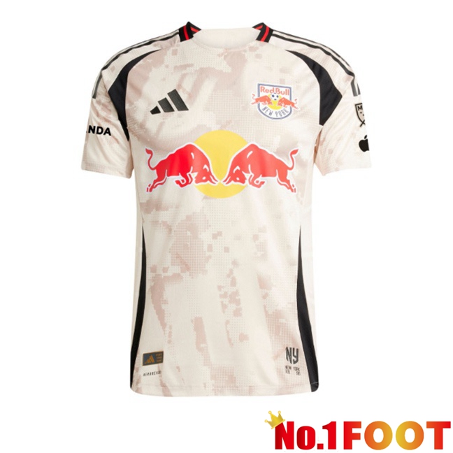 New York Red Bulls Away Soccer Jersey Yellow 2026/2027
