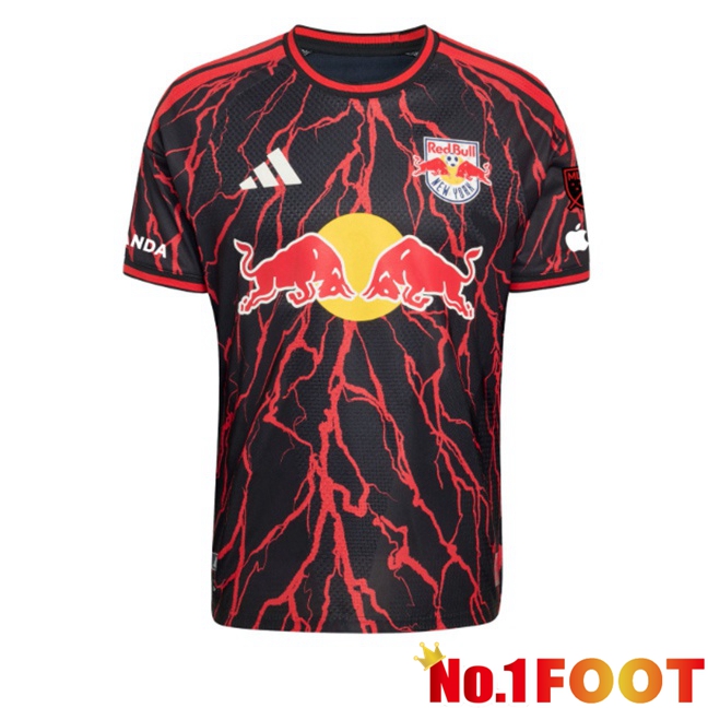 New York Red Bulls Home Soccer Jersey Red Black 2026/2027