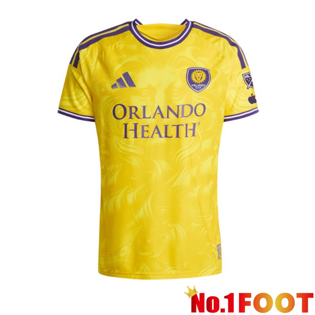 Orlando City SC Away Soccer Jersey Yellow 2026/2027