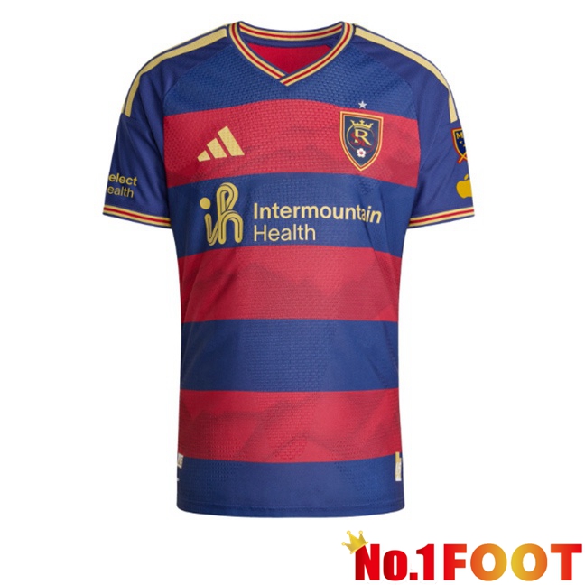 Real Salt Lake Home Soccer Jersey Red Blue 2026/2027
