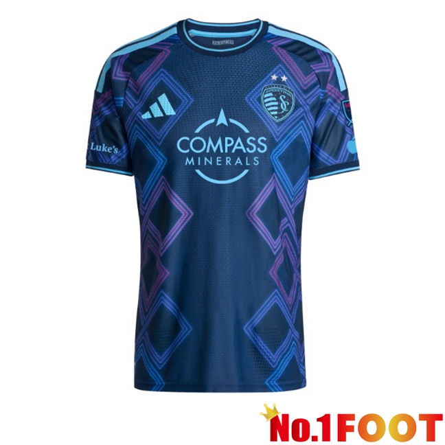 Sporting Kansas City Away Soccer Jersey Blue Royal 2026/2027