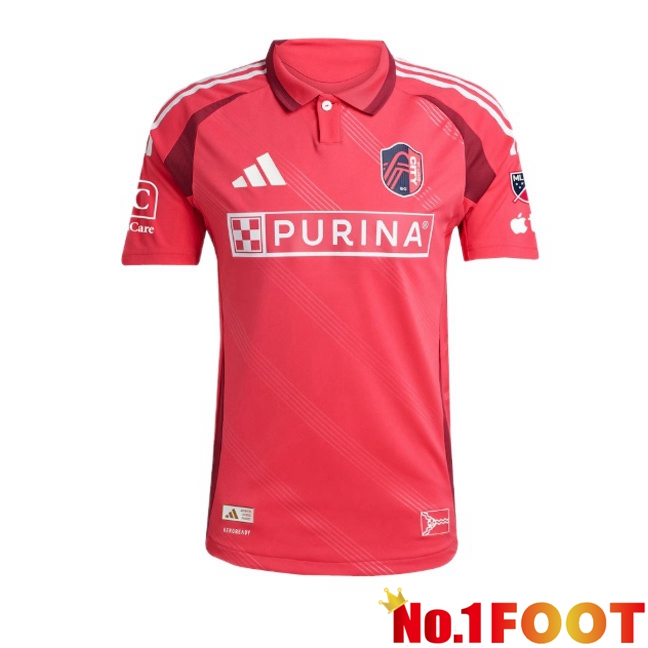 St.Louis City FC Home Soccer Jersey Red 2026/2027